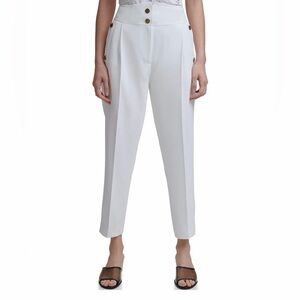 Karl Lagerfeld White Cropped Women's Pants